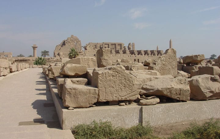 Los templos de Akhenaton