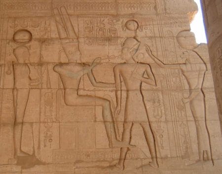 Bajorrelieve en el Ramesseum