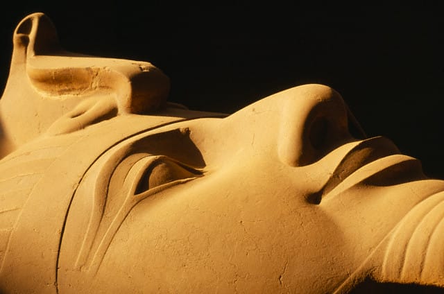 El Coloso de Ramses II, en Menfis