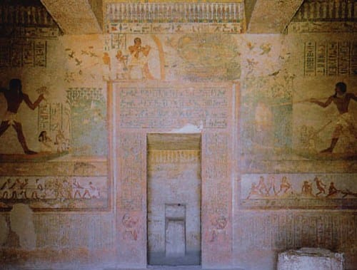 Beni Hasan, necrópolis, tumba de Jnumhotep II.