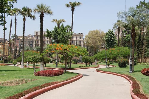 Jardines del Palacio Abdeen, El Cairo