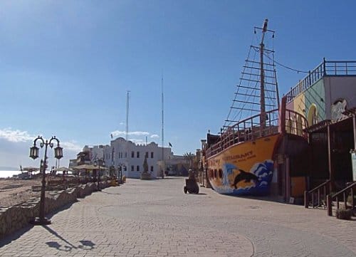 Dahab, en el golfo de Aqaba