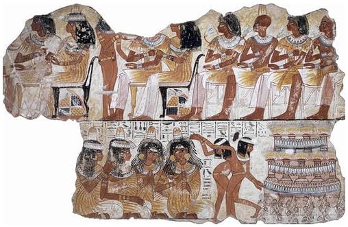El banquete funerario del Antiguo Egipto