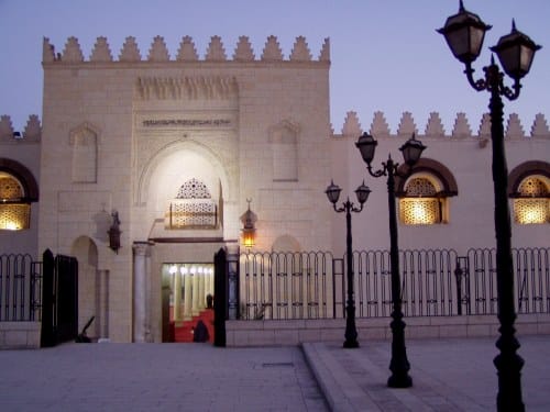 La Mezquita de Amr, en El Cairo La Mezquita de Amr, en El Cairo