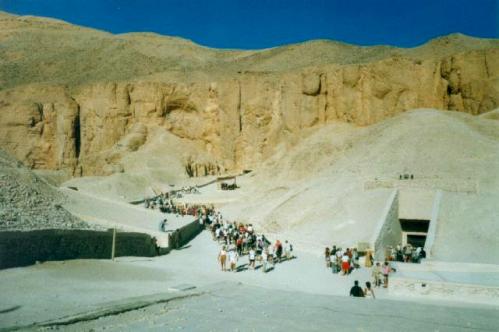 La tumba de Ramses IV, en Luxor