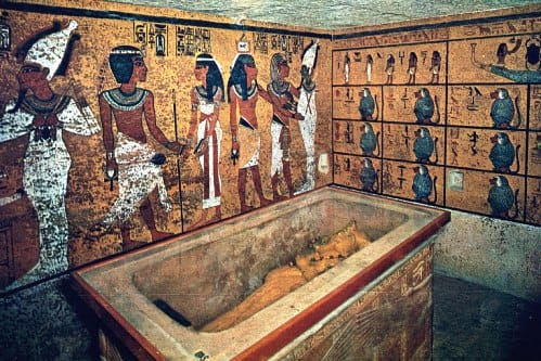 Los tesoros de Tutankamon