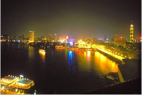 Vida nocturna en El Cairo