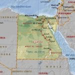 Ciudades de Egipto, geografía política