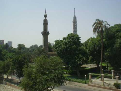 Los jardines andaluces de El Cairo