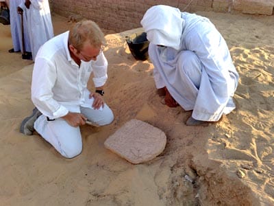 Nuevo complejo funerario en la necrópolis de Asuán