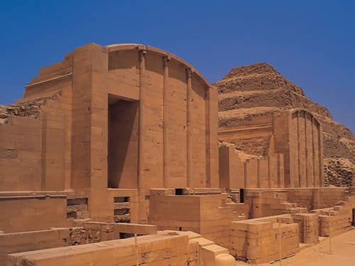 Ejemplares de la arquitectura egipcia