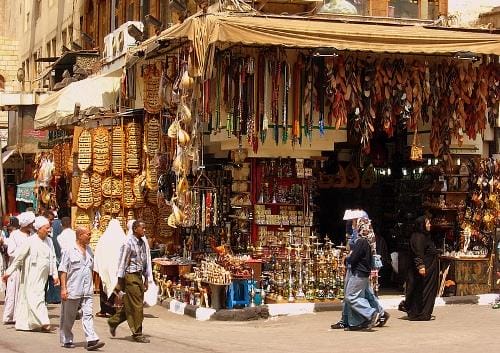 De compras por Egipto