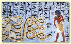 Las serpientes en Egipto