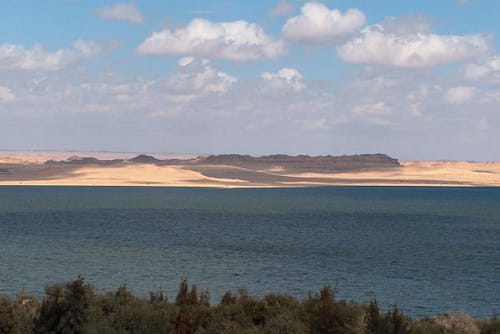 Lago Qarun, área protegida de Egipto