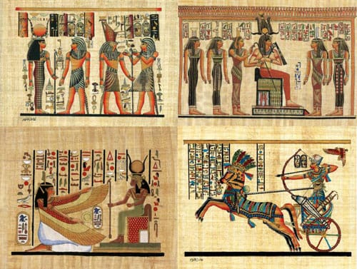 Papiro en Egipto