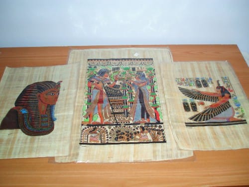 Comprar papiro en Egipto