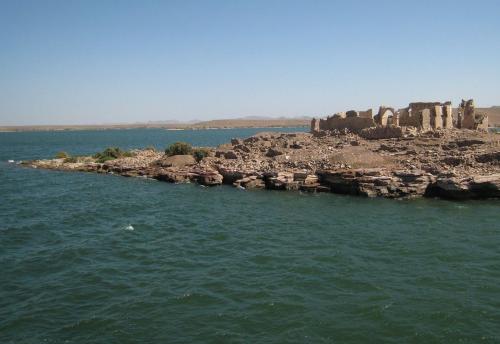 Qasr Ibrim, ciudadela sobre el Lago Nasser