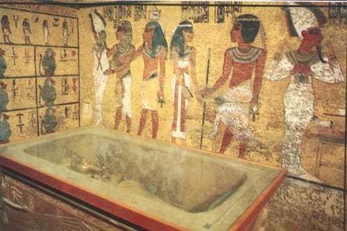 Comienzan a restaurar la Tumba de Tutankamon
