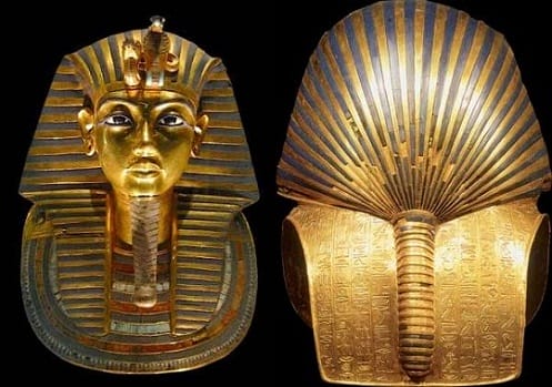 La máscara funeraria de Tutankamón